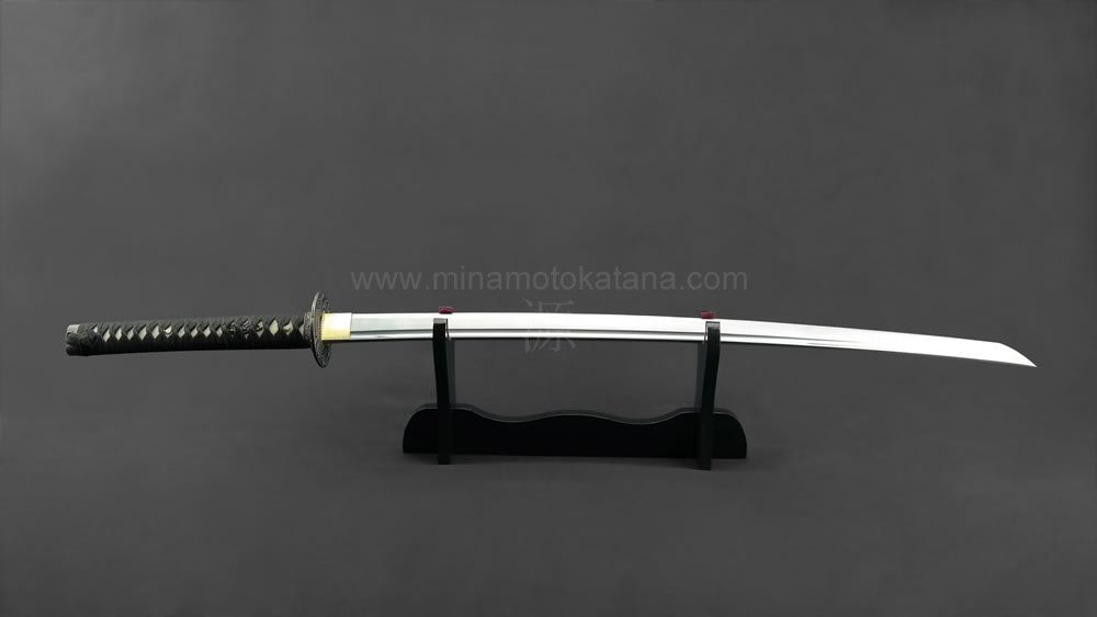 "Ascending Dragon" (Black) Hand Forged Katana