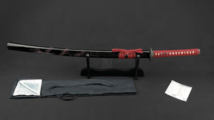 Ascending Dragon' (Red) Hand Forged Katana