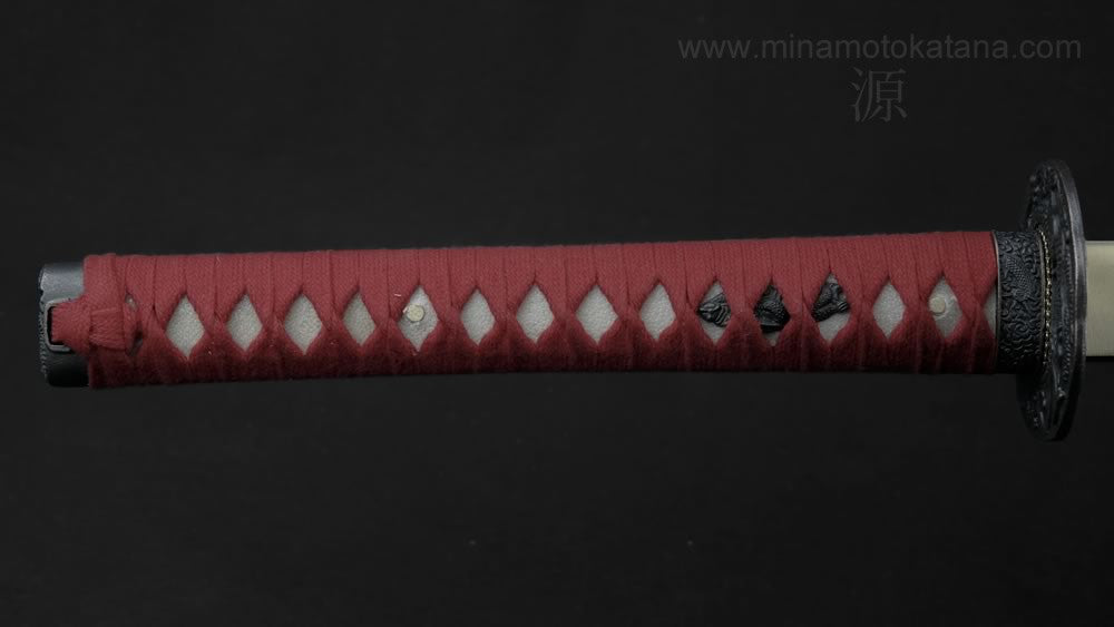 Ascending Dragon' (Red) Hand Forged Katana