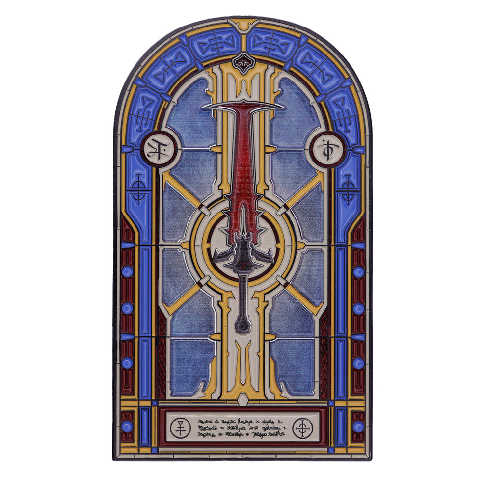 Doom Limited Edition Crucible Sword Stained Glass Window Ingot
