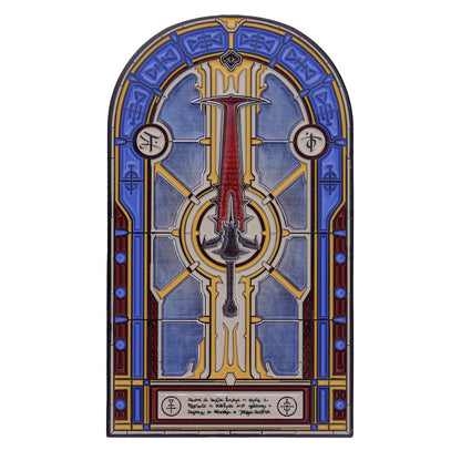 Doom Limited Edition Crucible Sword Stained Glass Window Ingot