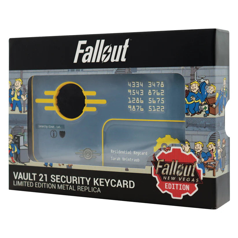 Vault 89 Fallout: New Vegas Vault 21 Security Keycard Replica