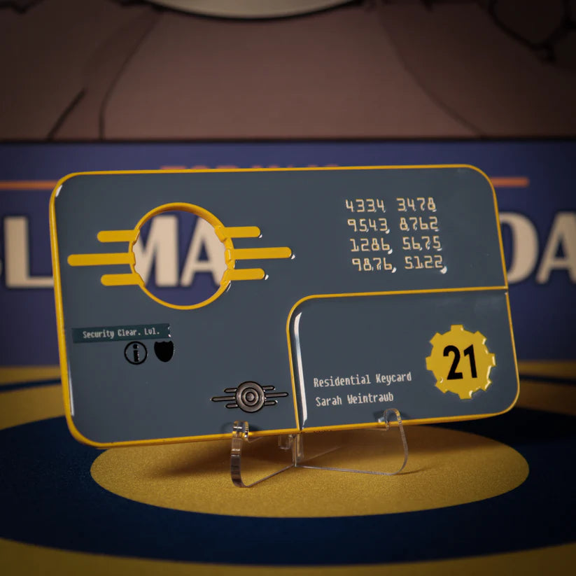 Vault 89 Fallout: New Vegas Vault 21 Security Keycard Replica