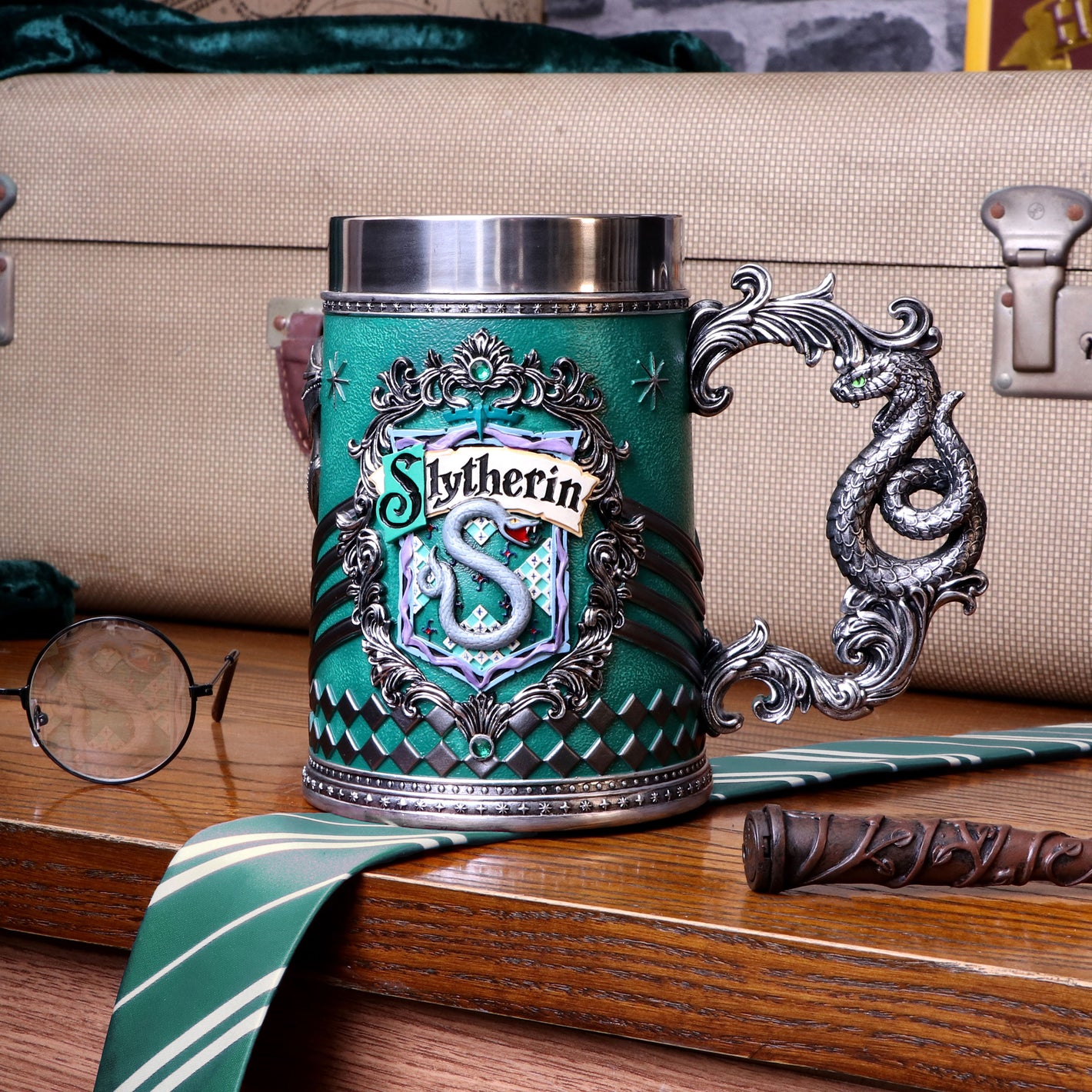 Harry Potter – Slytherin Hogwarts House Collectible Tankard