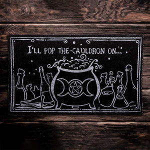 I'll Pop the Cauldron On - Officially Licensed Doormat 45 x 75cm