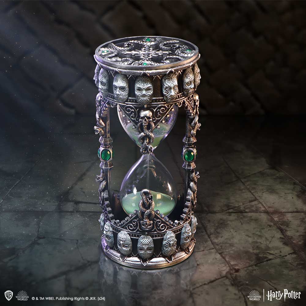 Harry Potter - Death Eater Sand Timer in Metallic Silver