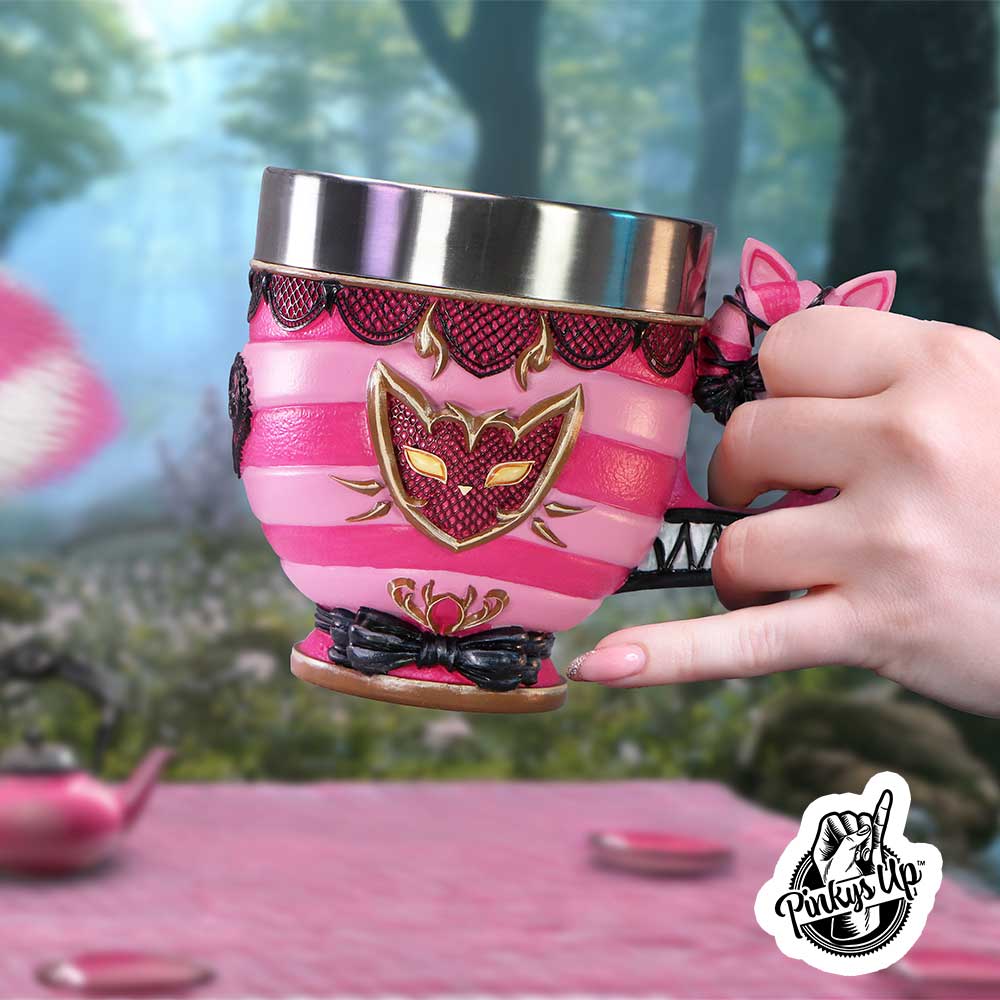 Pinkys Up - Cheshire Cat Collectible Tea Cup