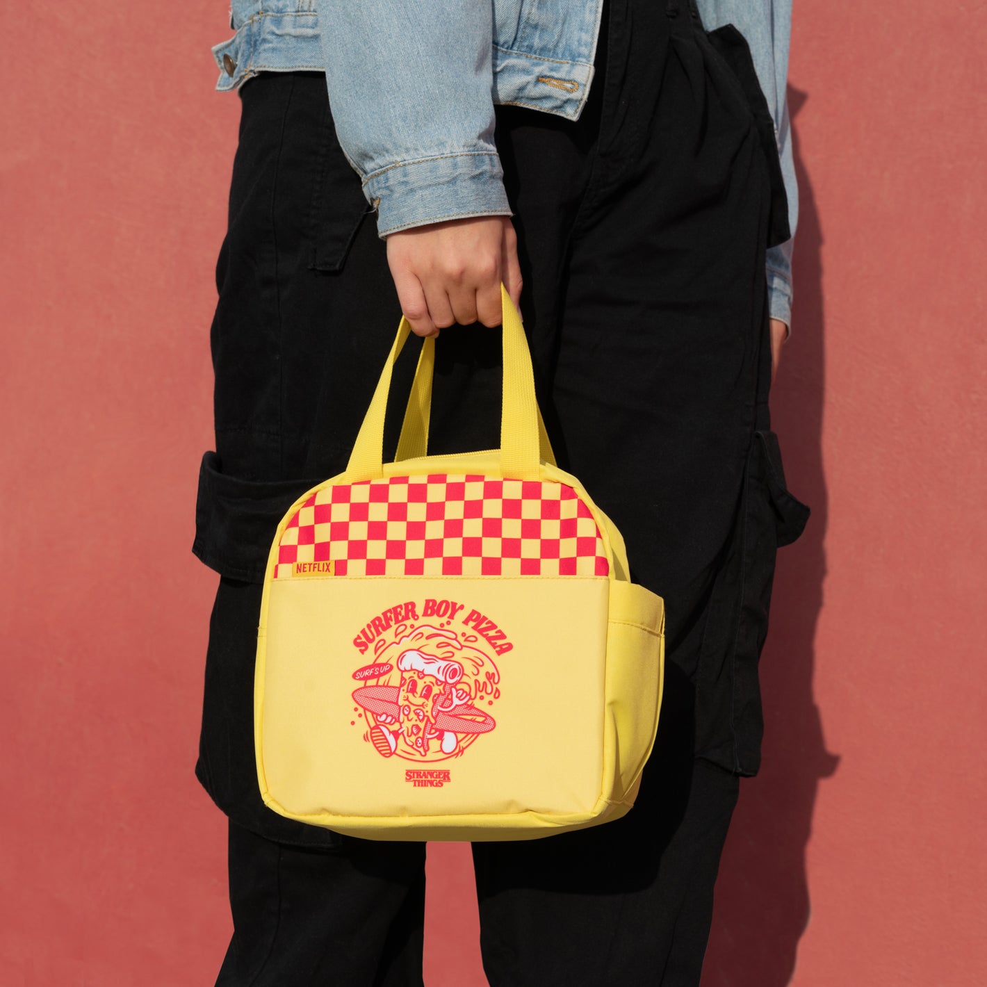 Stranger Things - Surfer Boy Pizza Lunch Bag