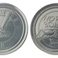 Back to the Future - Set of 4 Embossed Metal Coasters