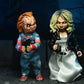 Bride of Chucky – Chucky & Tiffany Clothed Action Figure 2-Pack