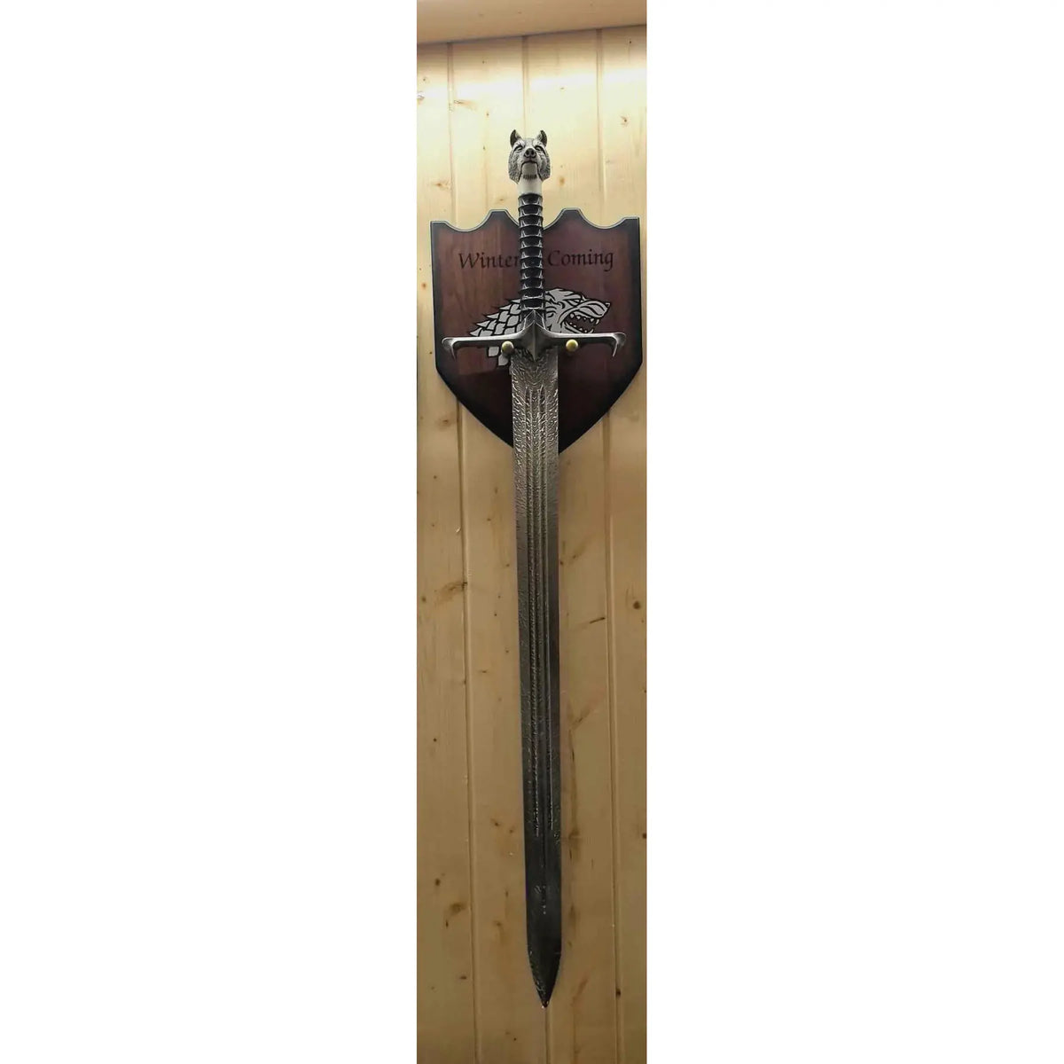 Game Of Thrones - Book Inspired Longclaw Valyrian Pattern With Plaque