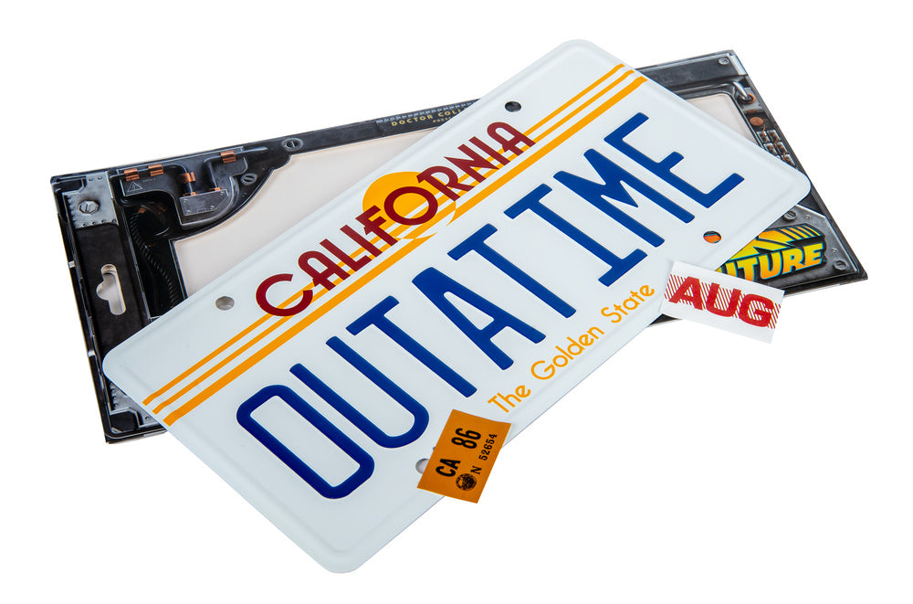 Back To The Future: OUTATIME License Plate