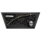 Harry Potter - Bellatrix Wand and Death Eater Mask Display Plaque