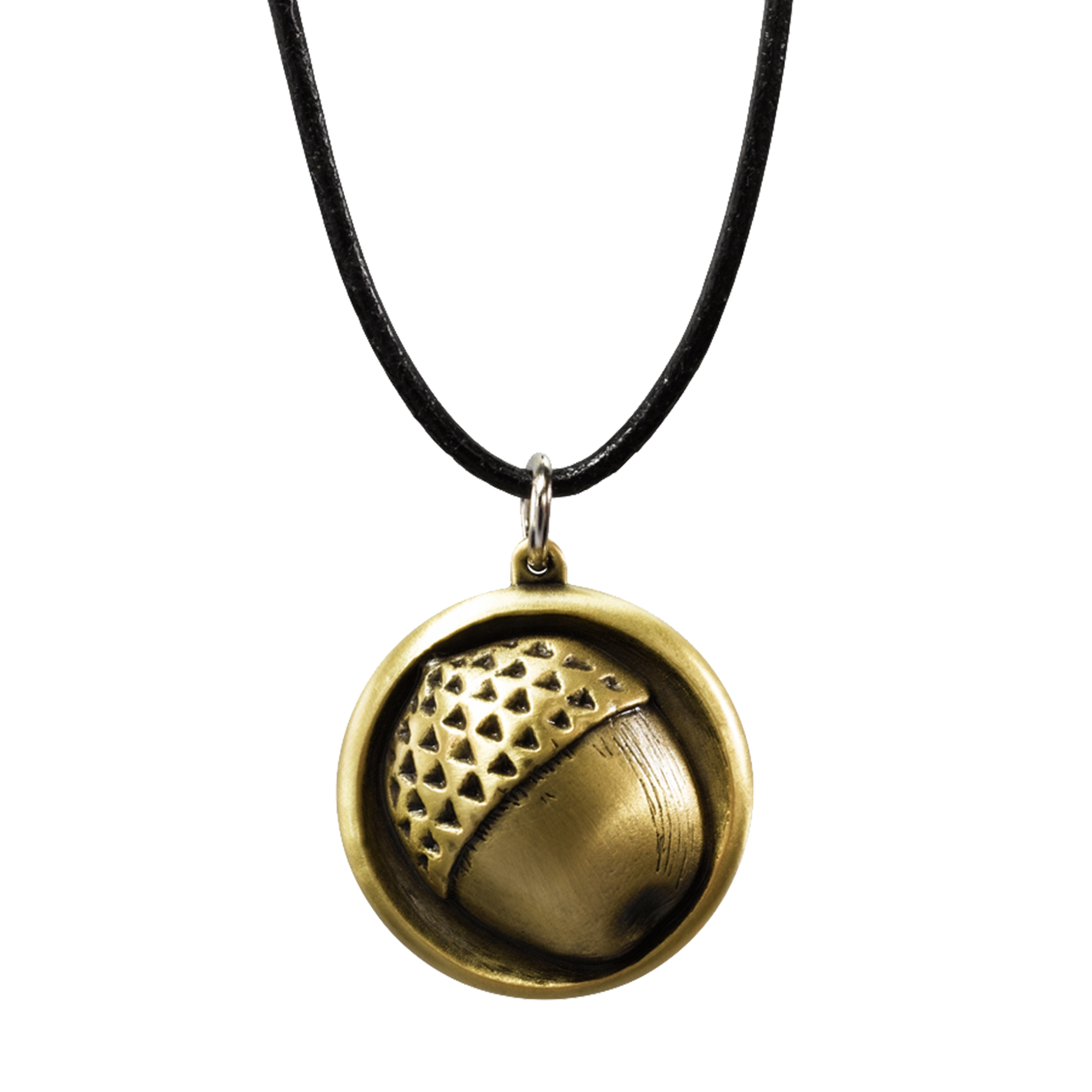 The Hobbit - Bilbo Button Pendant Leather Chain