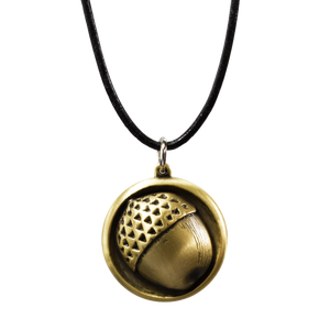 The Hobbit - Bilbo Button Pendant Leather Chain