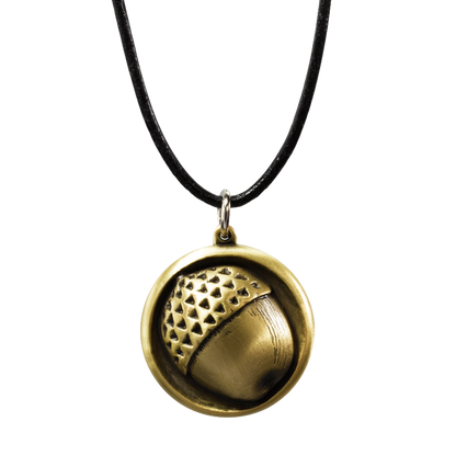 The Hobbit - Bilbo Button Pendant Leather Chain
