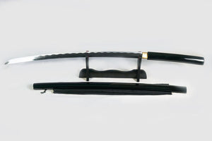 Black Night' Hand Forged Shirasaya Katana