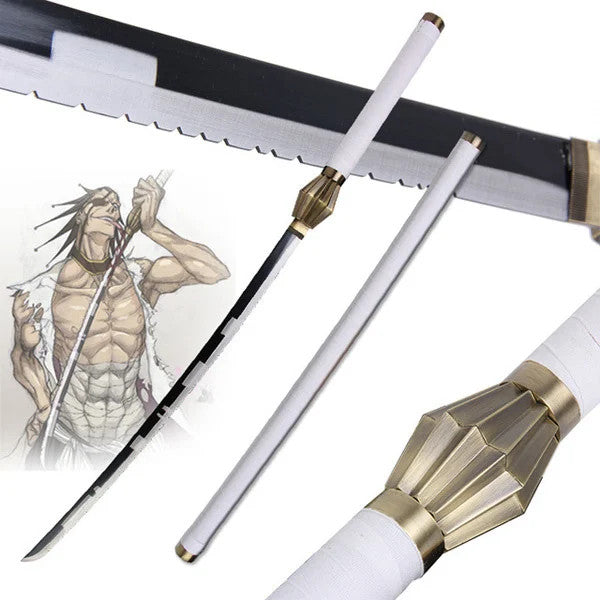 Bleach - Kenpachi Nozarashi Display (Straight Blade) Katana