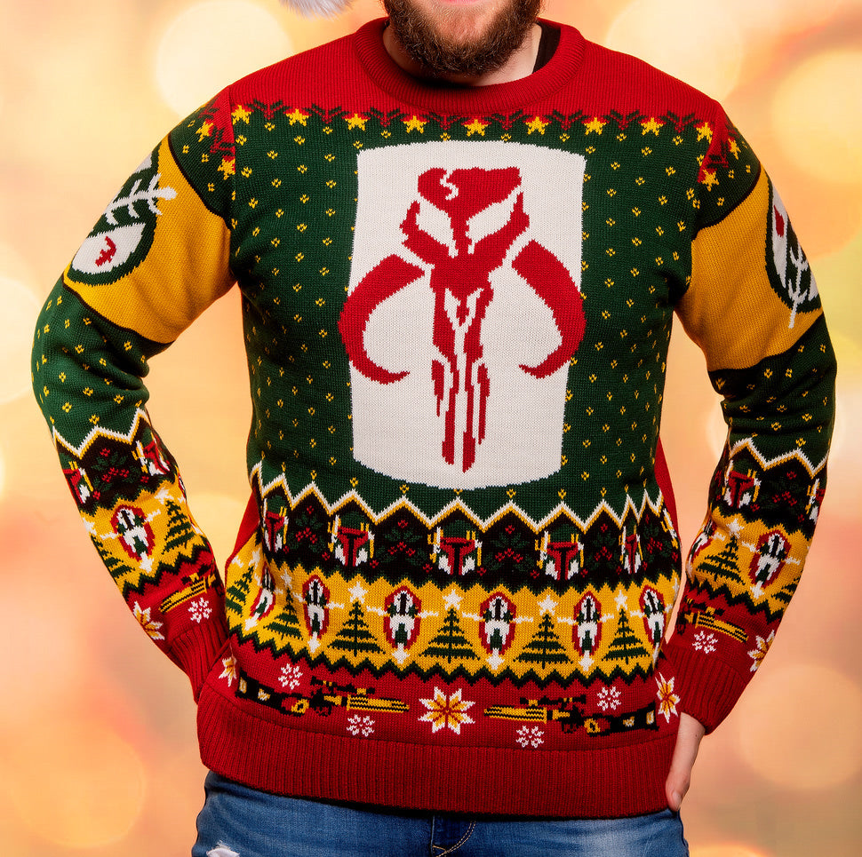 Star Wars Boba Fett Christmas Jumper