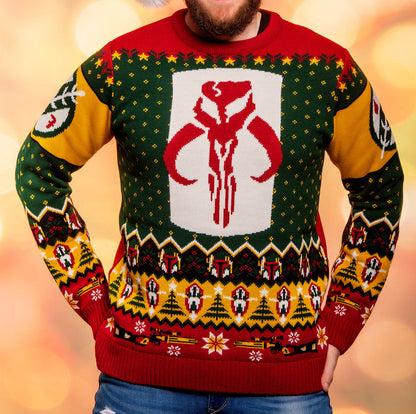 Star Wars Boba Fett Christmas Jumper