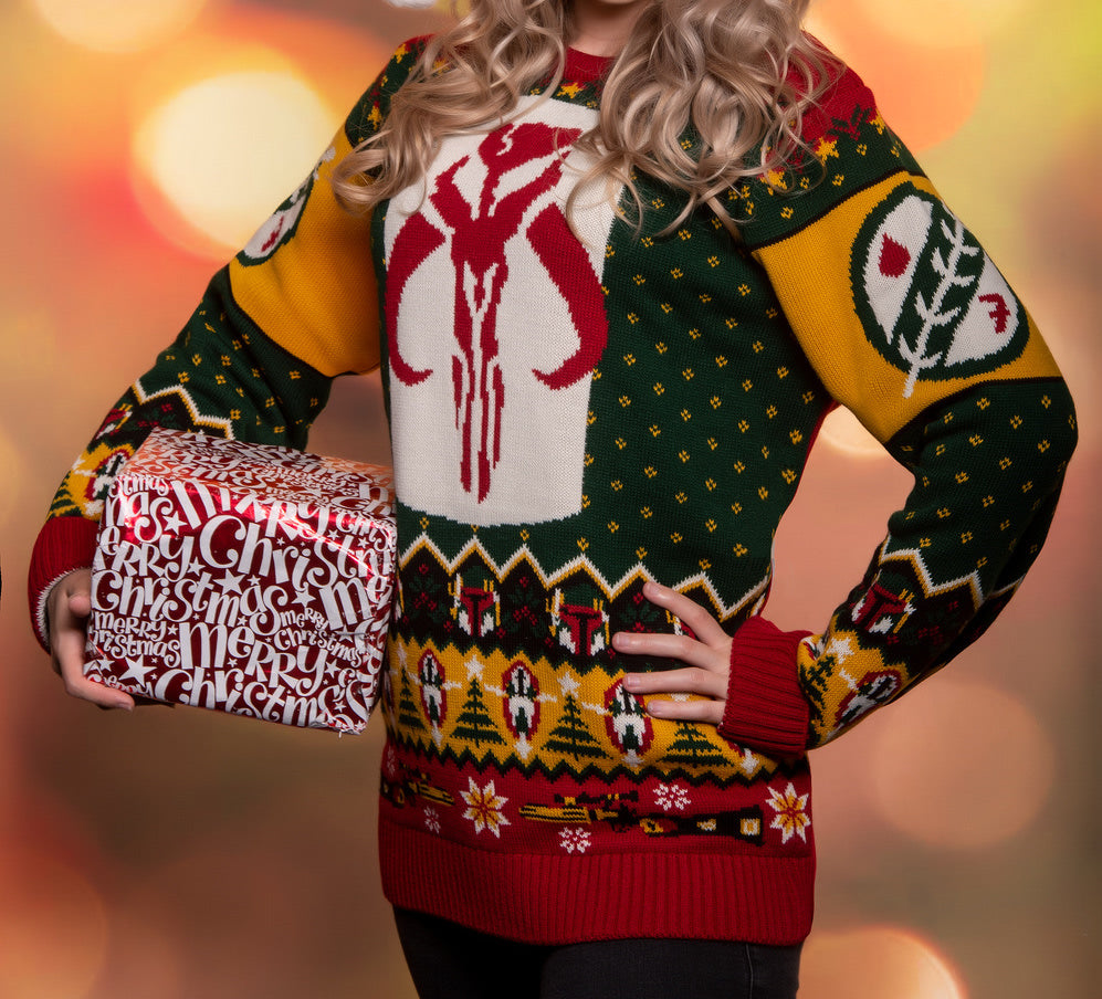 Star Wars Boba Fett Christmas Jumper