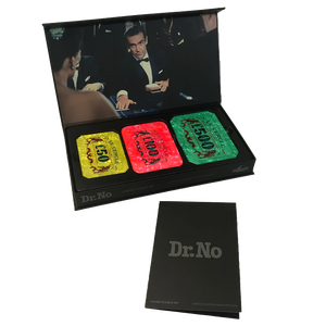 Factory Entertainment James Bond: Dr. No Casino Betting Plaques Limited Edition Prop Replica Set