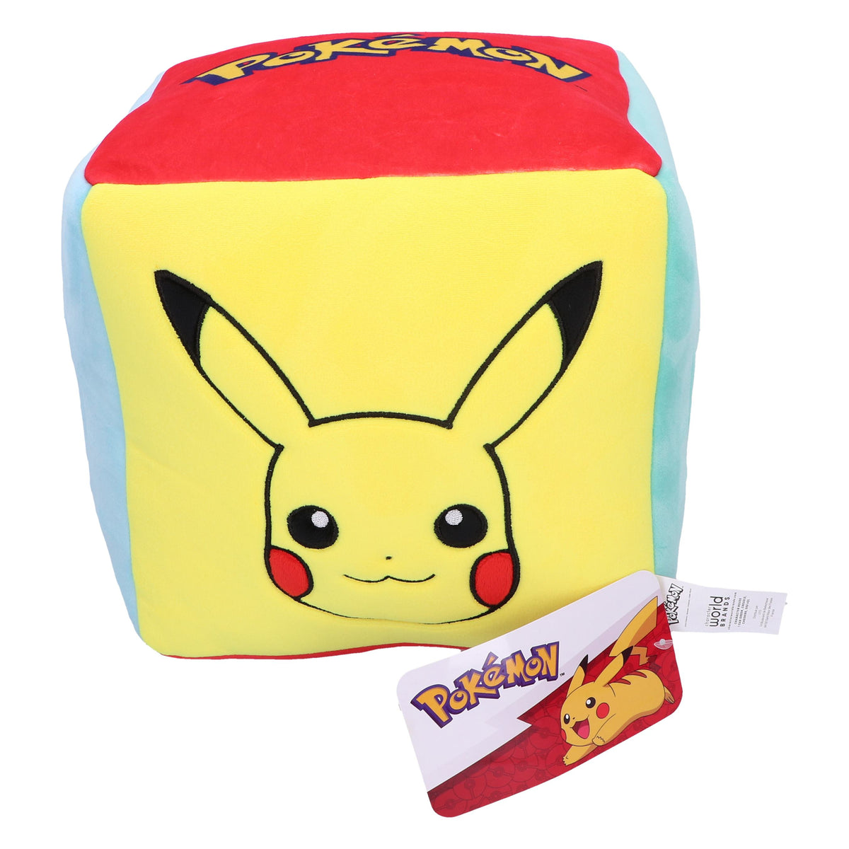 Pokemon Cube Plug In Pokémon Starter Cube Cushion 25cm