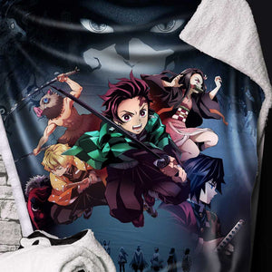Demon Slayer Throw Blanket