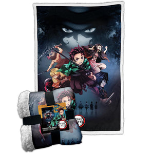 Demon Slayer Throw Blanket