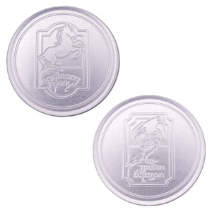 The Lord of the Rings - Set of 4 Embossed Metal Coasters