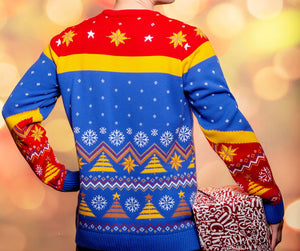 Captain Marvel Christmas Jumper
