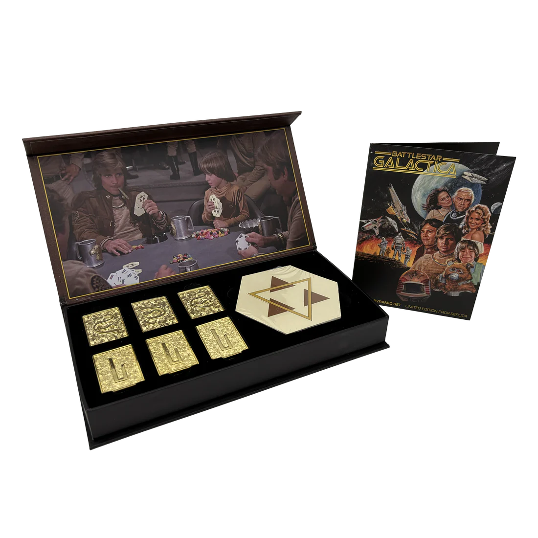 Factory Entertainment Battlestar Galactica (1978) Cubits & Pyramid Limited Edition Prop Replica Set