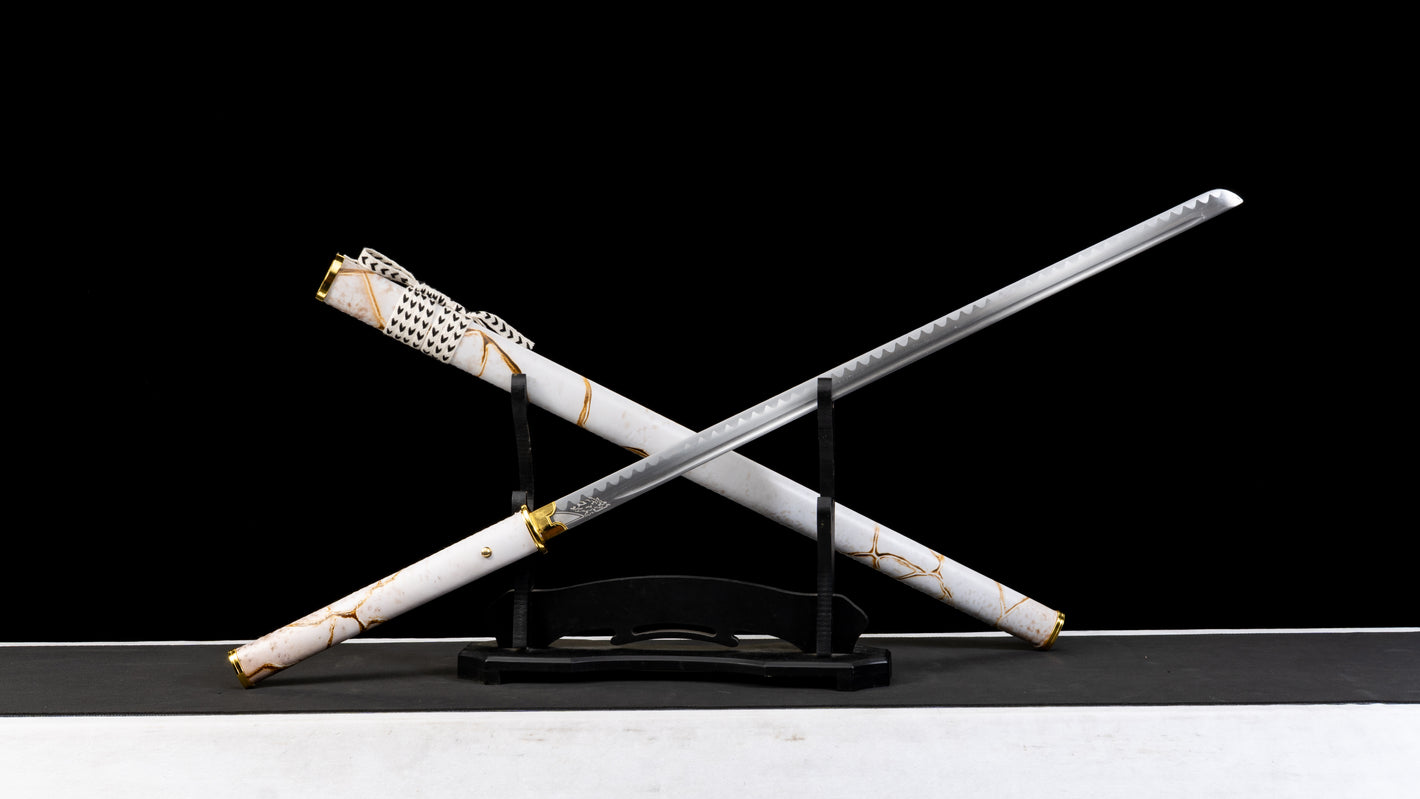 Ghost Of Yotei - Gilded Day Display (Straight) Katana