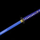 The Last Samurai - Display (Straight) Katana (Blue Blade)
