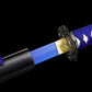 The Last Samurai - Display (Straight) Katana (Blue Blade)