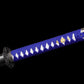 The Last Samurai - Display (Straight) Katana (Blue Blade)