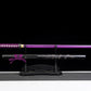 The Last Samurai - Display (Straight) Katana (Purple Blade)