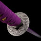 The Last Samurai - Display (Straight) Katana (Purple Blade)