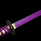 The Last Samurai - Display (Straight) Katana (Purple Blade)