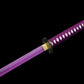 The Last Samurai - Display (Straight) Katana (Purple Blade)