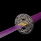 The Last Samurai - Display (Straight) Katana (Purple Blade)