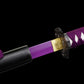 The Last Samurai - Display (Straight) Katana (Purple Blade)