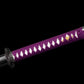 The Last Samurai - Display (Straight) Katana (Purple Blade)