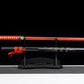 The Last Samurai - Display (Straight) Katana (Red Blade)