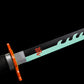 Demon Slayer - Tanjiro Kamado Season 2 Nichirin Katana With Sheath - Cosplay Safe Foam