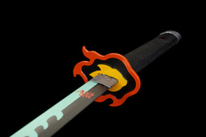 Demon Slayer - Tanjiro Kamado Season 2 Nichirin Katana With Sheath - Cosplay Safe Foam