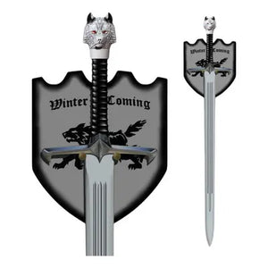 The Bastard Snow - Sword With Plaque (Book Version)