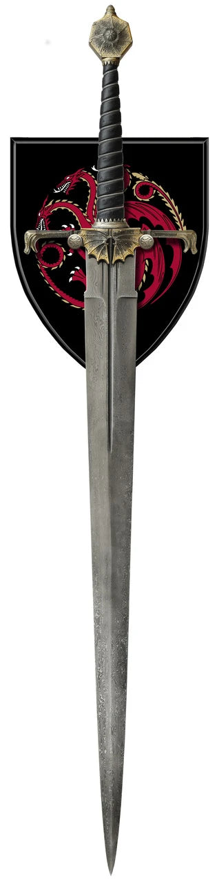 LAYAWAY DEPOSIT ONLY - House of the Dragon – Blackfyre Sword in Damascus Steel