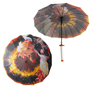 Demon Slayer - Kyojuro Rengoku Nichirin Katana Umbrella