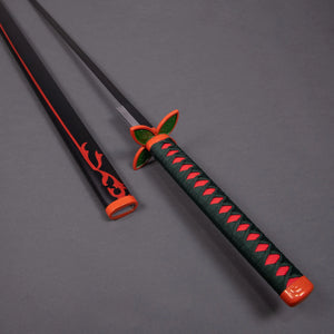 Demon Slayer - Shinobu Kocho Lavender Blue Nichirin Display (Straight Blade) Katana
